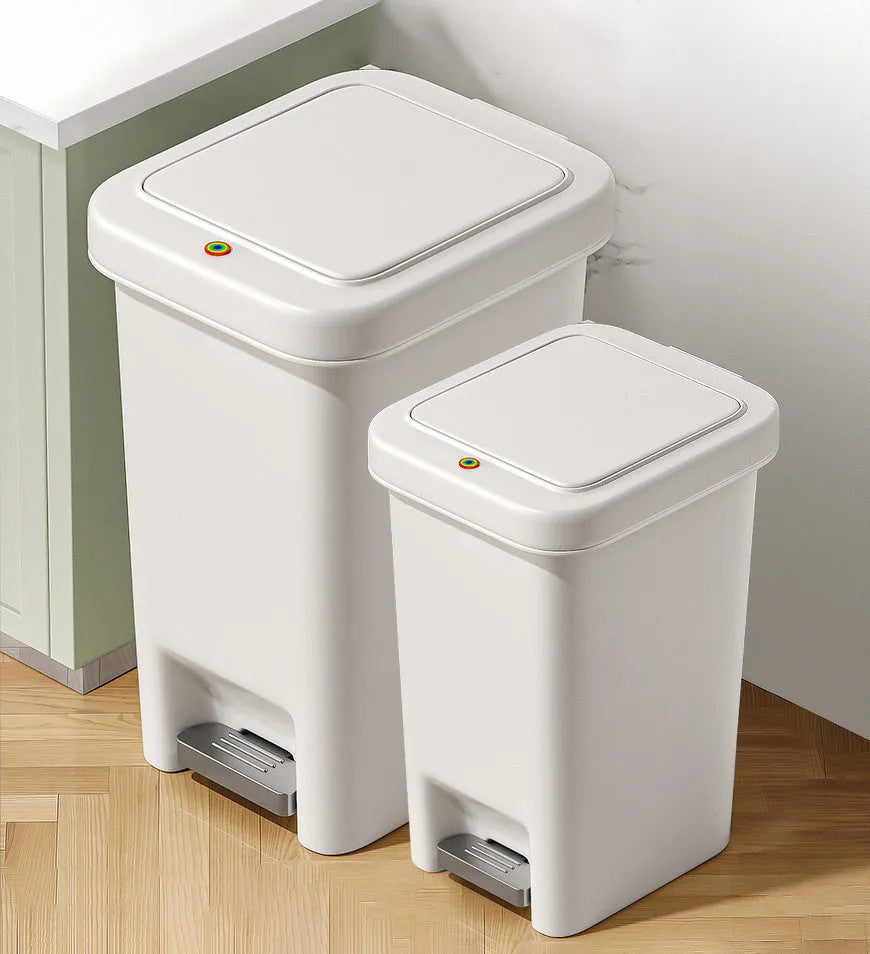 Two Pack Trash Can Set with Pedals Z40