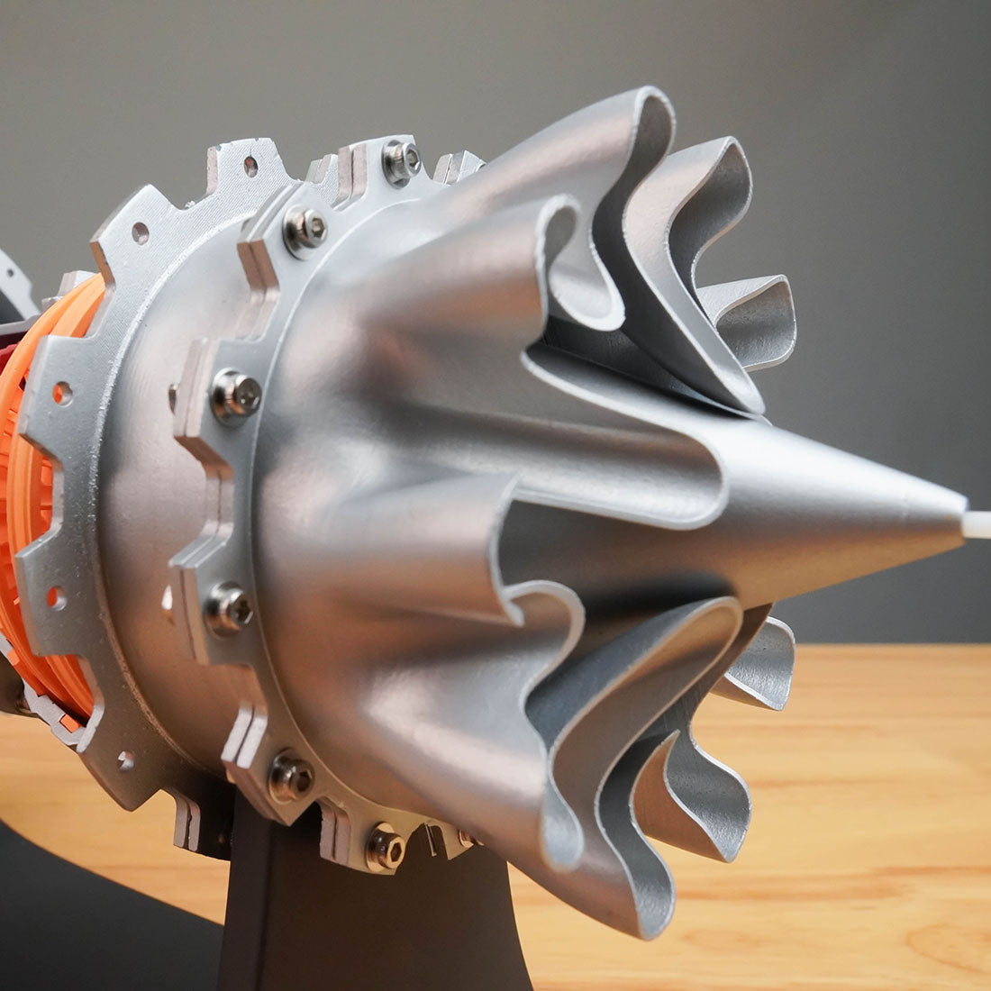 Aircraft Engine Model Kit - Build Your Own Jet Engine - 1: 20 Scale Turbofan Engine Mechanical Science STEM Toy