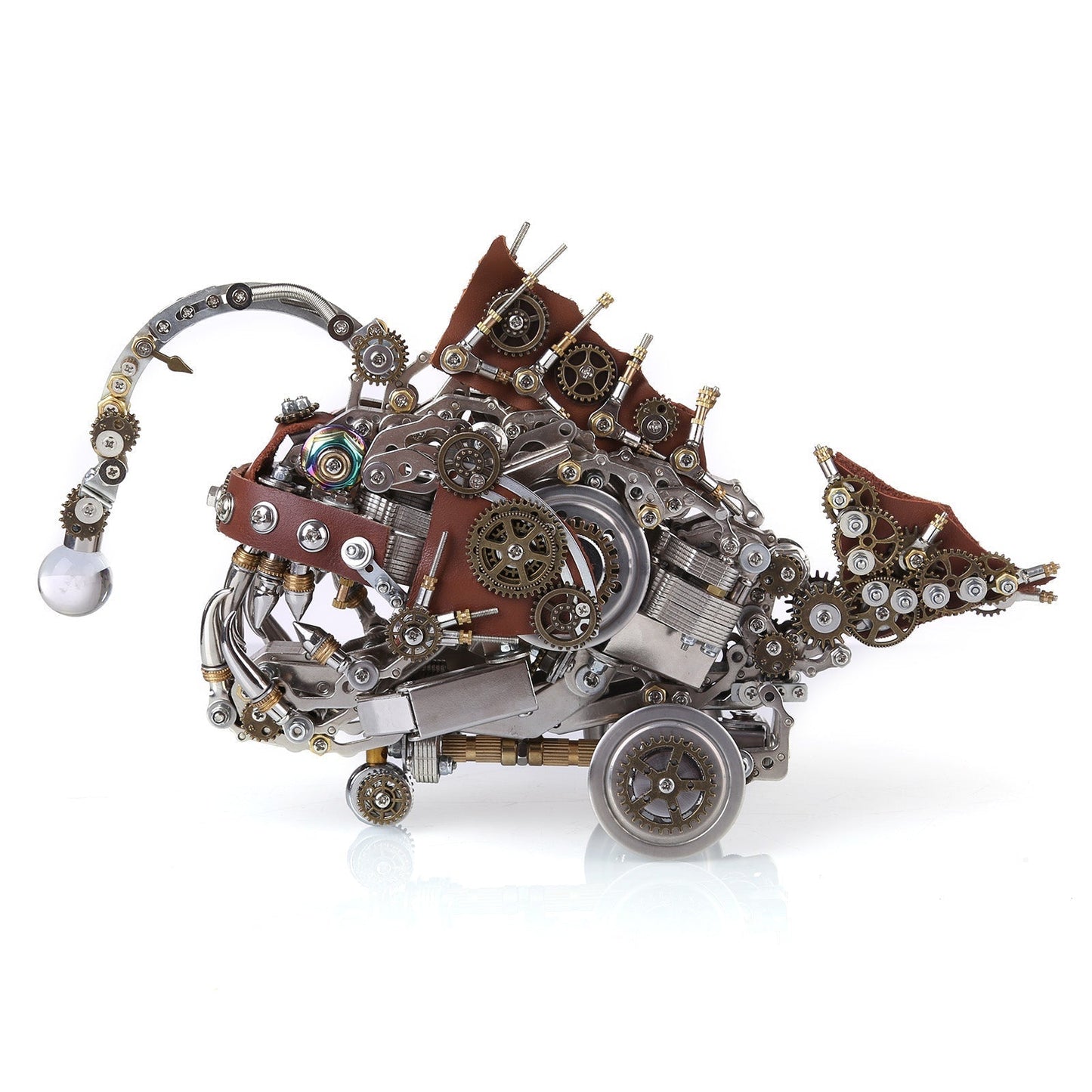 1064Pcs DIY Model Kit Metal Steampunk Anglerfish