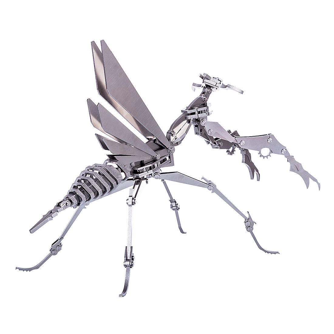 3D Puzzle Model Kit Detachable Mantis Metal Games DIY Assembly Jigsaw Crafts Creative Gift