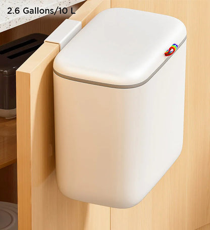 Rainbow Kitchen Hanging Trash Can With Lid Z28