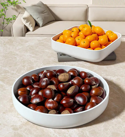 Snack Tray Round Rectangular Z69