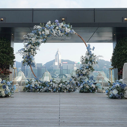 Lena flower arch Wedding Party Background Floral Arch Decoration