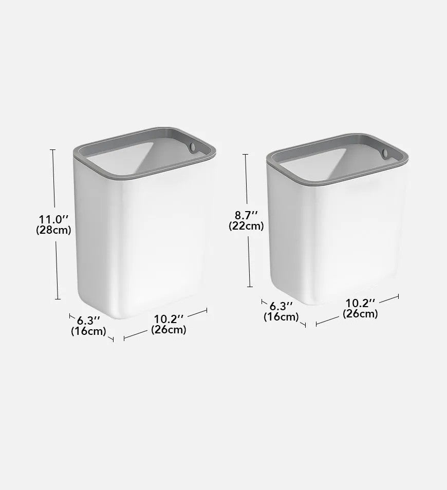 3 Gallon Capacity Hanging Kitchen Trash Can Z85