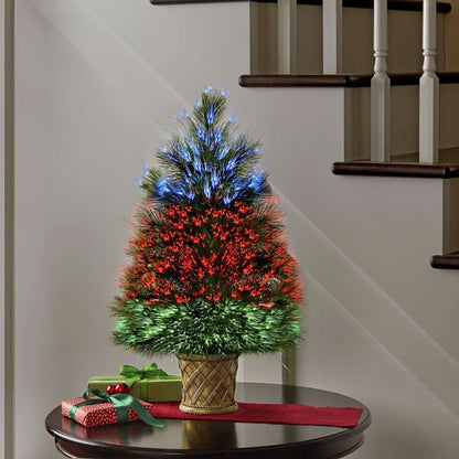 Christmas-the tabletop northern lights tree