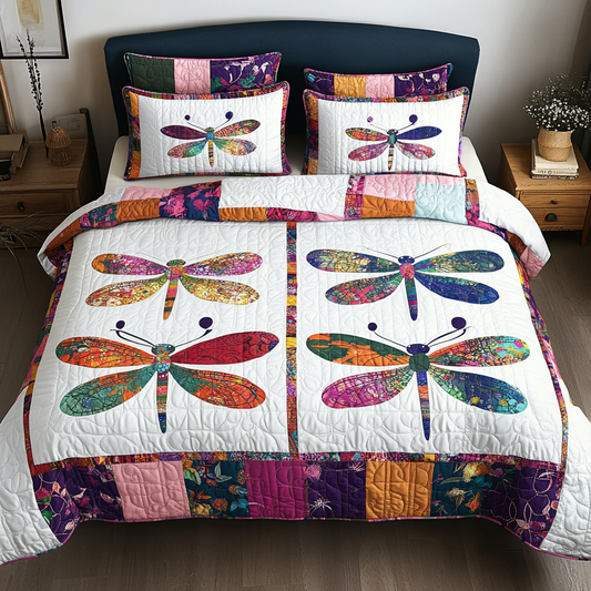 Dragonfly DAI280824241 Quilt Bedding Set