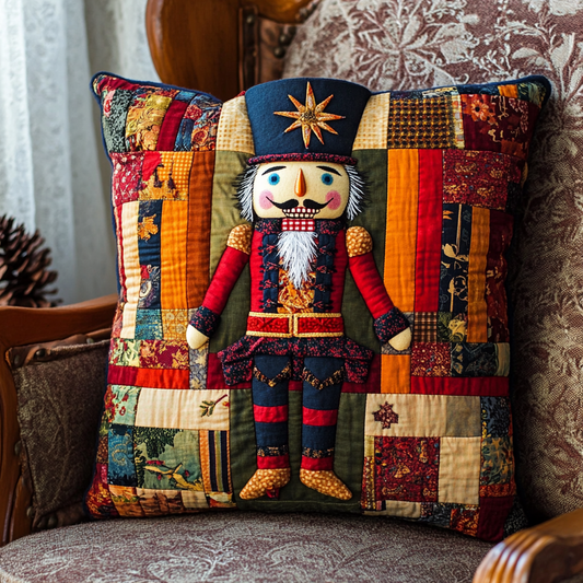 Christmas Nutcracker TAI130824244 Quilted Pillow Case