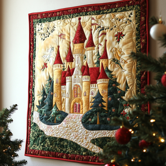 Christmas Castle DAI281124053 Quilt Blanket