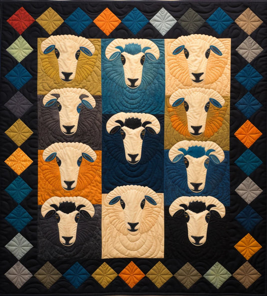 Goat BL10112314 Quilt Blanket