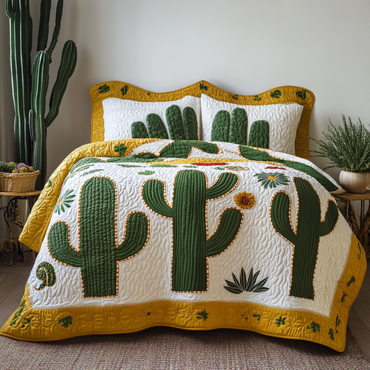 Cactus DAI280824077 Quilt Bedding Set