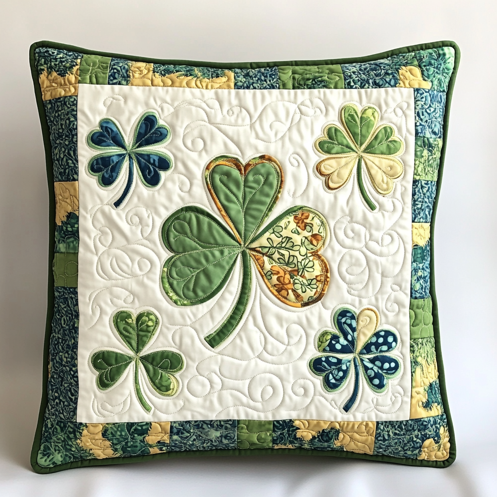 Shamrock DAI230924104 Quilted Pillow Case