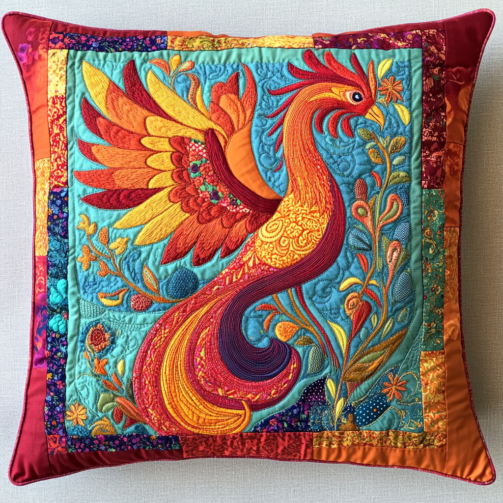 Phoenix DAI101224112 Quilted Pillow Case