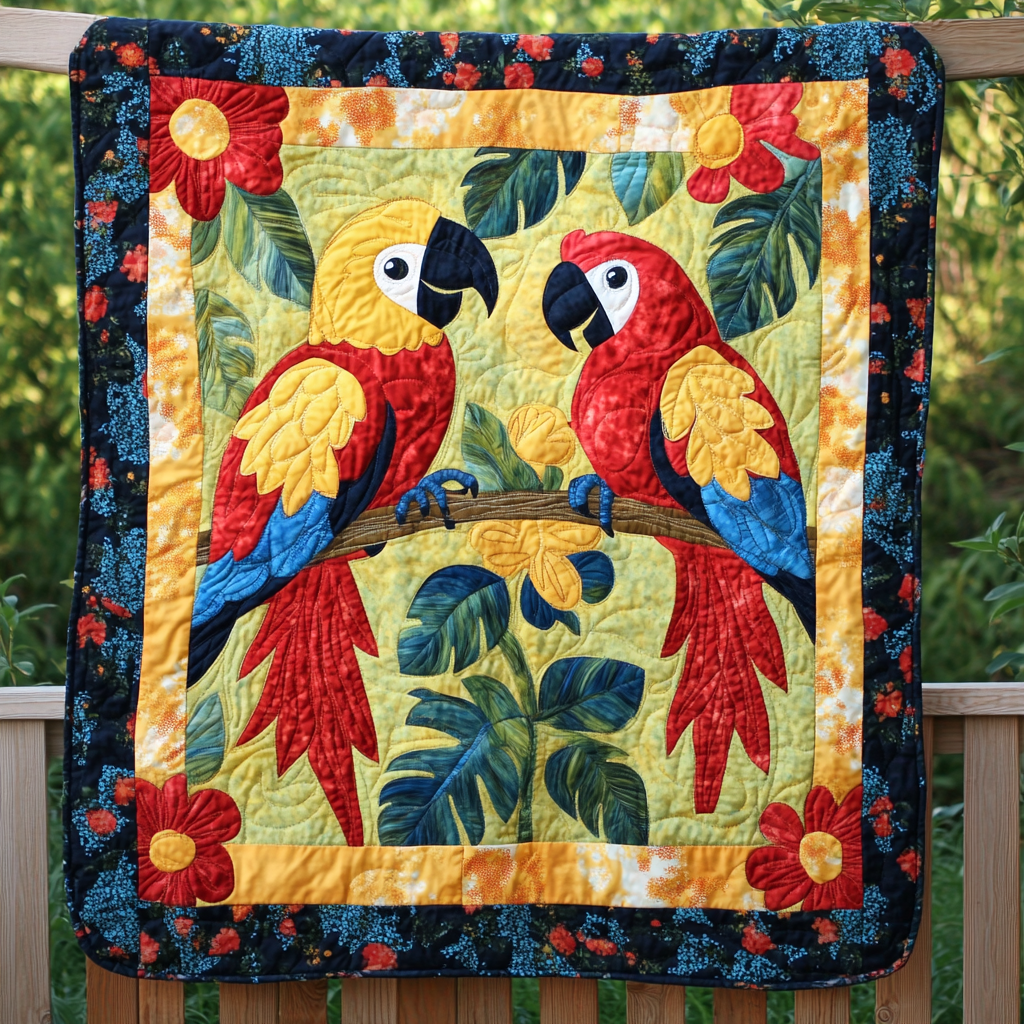 Parrot DAI221024272 Quilt Blanket