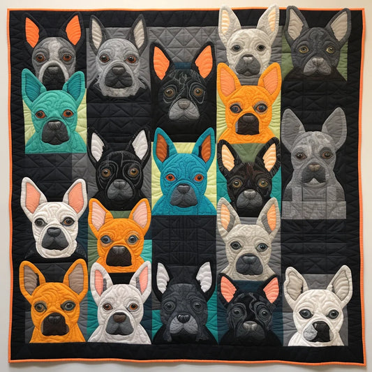 Boston Terrier TAI13112341 Quilt Blanket