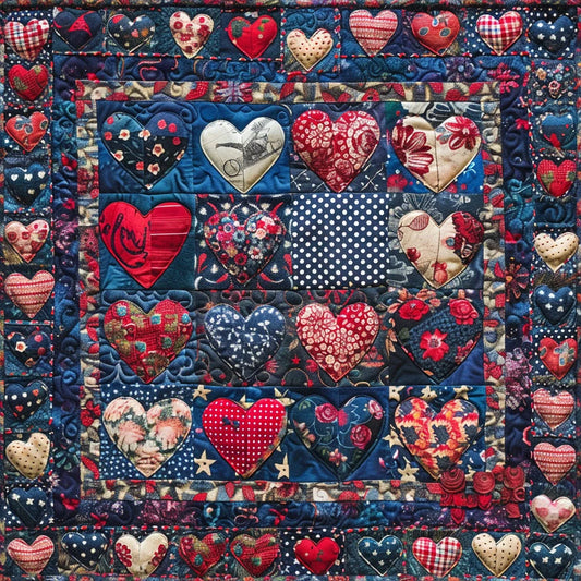 Heart TAI020324181 Quilt Blanket