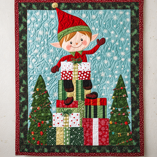 Christmas Elf DAI201124416 Quilt Blanket