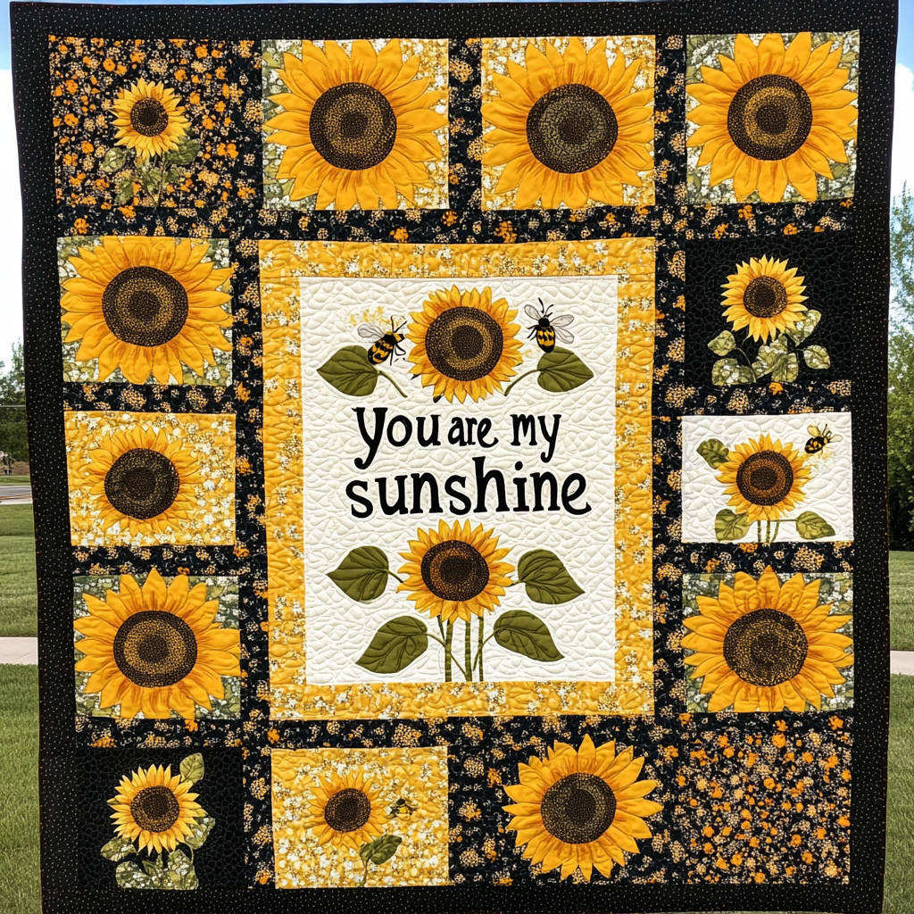 Sunflower DAI221024006 Quilt Blanket