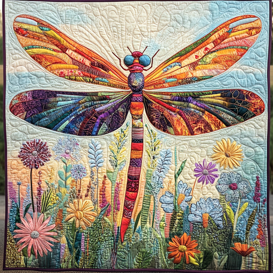 Dragonfly TAI101224265 Quilt Blanket