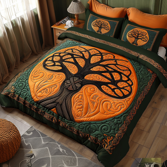 Tree Of Life TAI100724094 Quilt Bedding Set