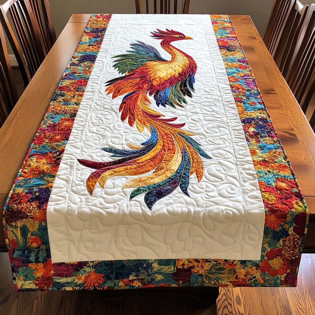 Phoenix DAI101224103 Quilted Table Runner