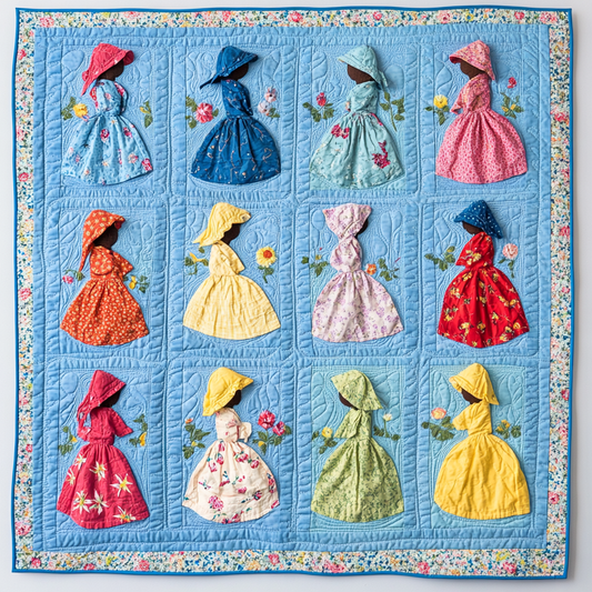 Sunbonnet Sue DAI040924239 Quilt Blanket