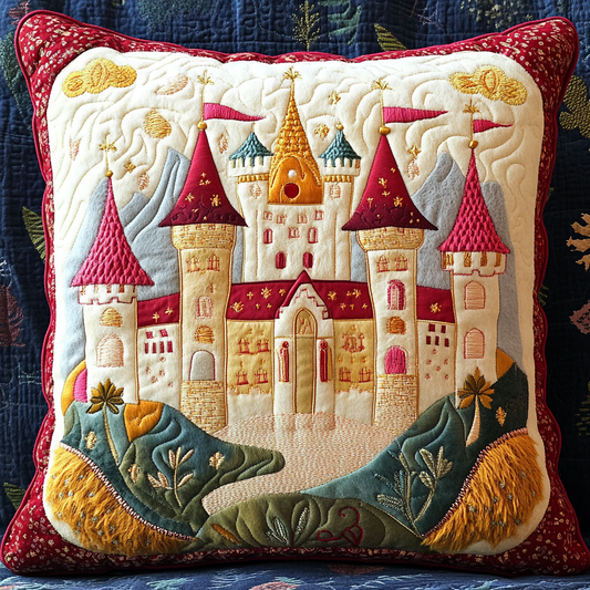 Castle DAI281124007 Quilted Pillow Case