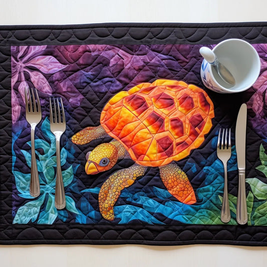 Turtle TAI261223171 Quilted Placemats