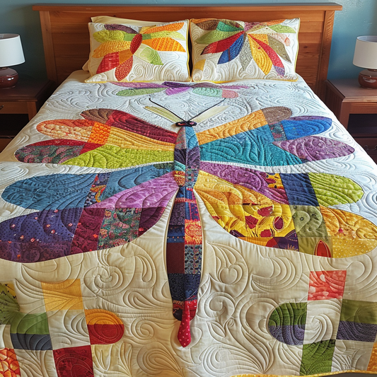 Dragonfly TAI170724023 Quilt Bedding Set