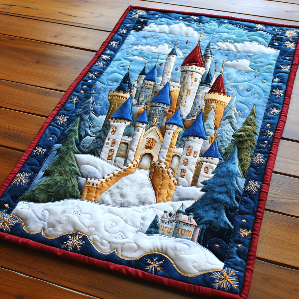 Castle DAI281124168 Quilted Table Runner