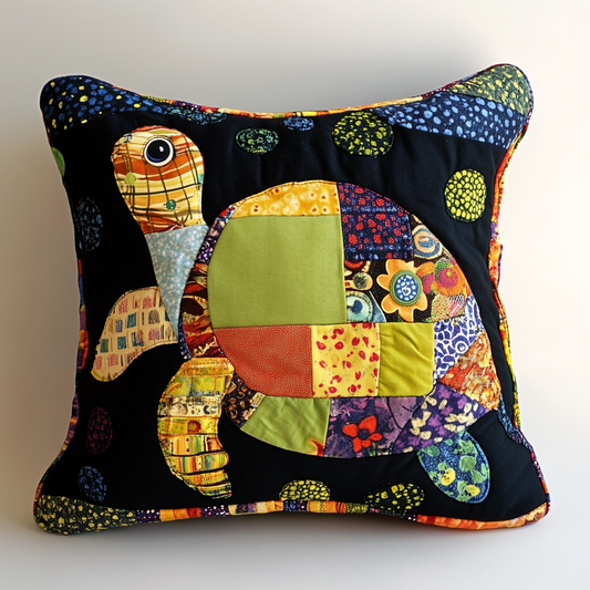 Turtle TAI130824203 Quilted Pillow Case