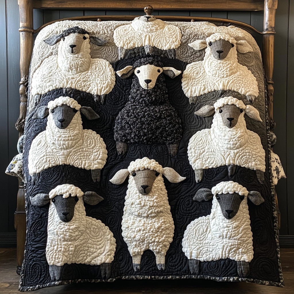 Sheep TAI111124276 Quilt Blanket