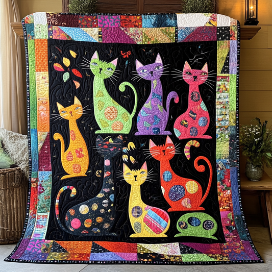 Cat TAI181024058 Quilt Blanket