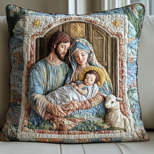 Nativity TAI181024473 Quilted Pillow Case