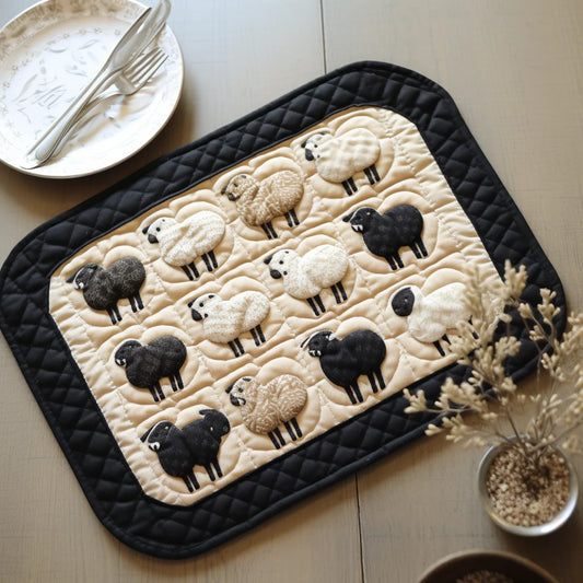 Sheep TAI30112333 Quilted Placemats