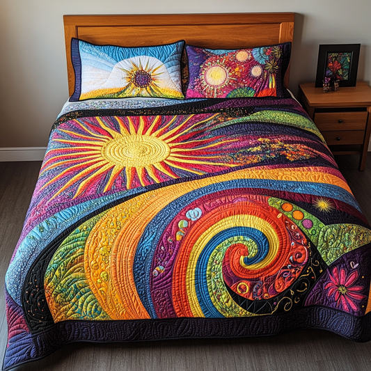 Hippie Sun TAI181024111 Quilt Bedding Set