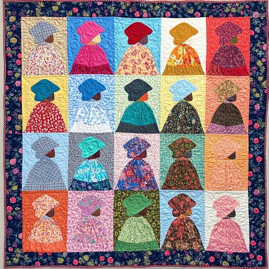 Sunbonnet Sue DAI040924256 Quilt Blanket