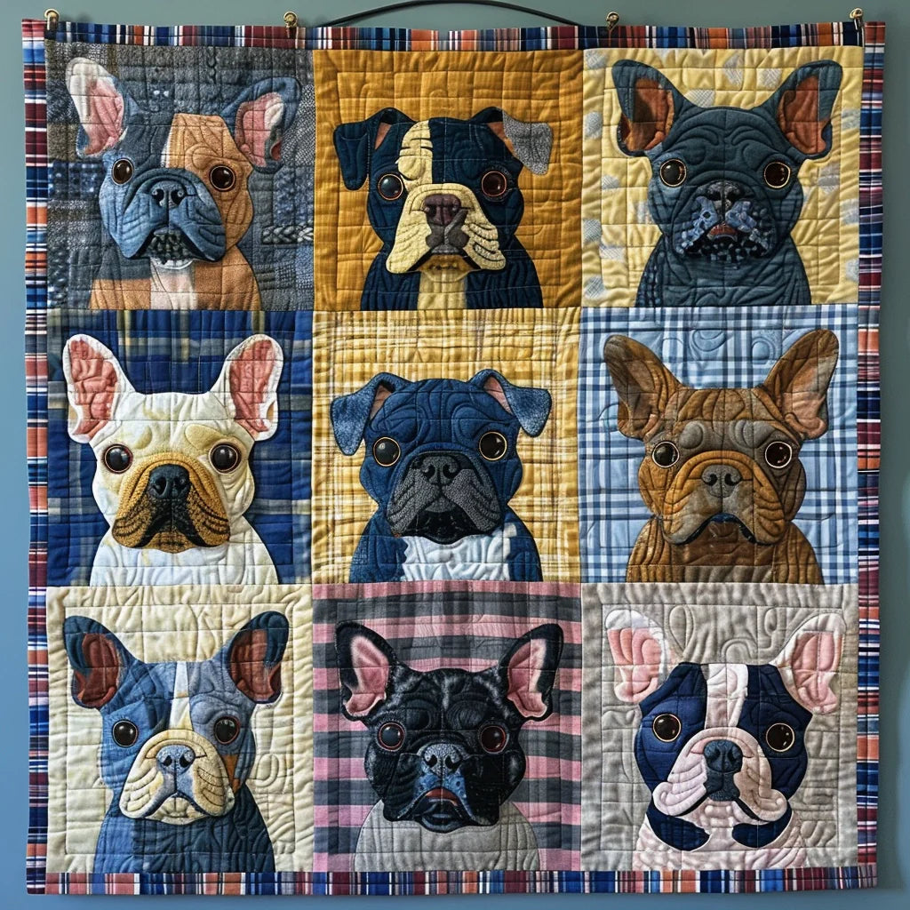 French Bulldog TAI240424105 Quilt Blanket