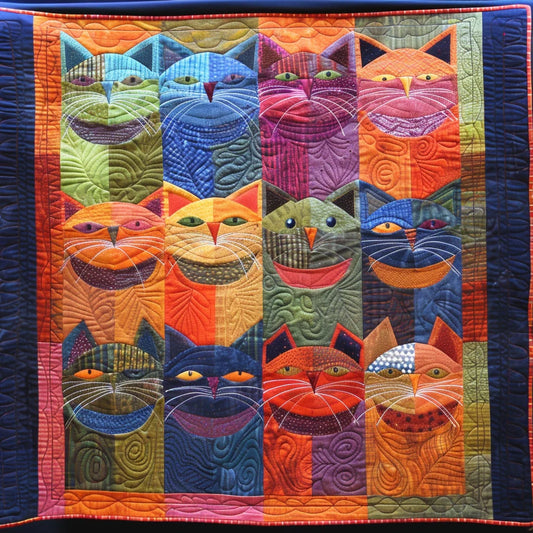 Cat TAI240424029 Quilt Blanket