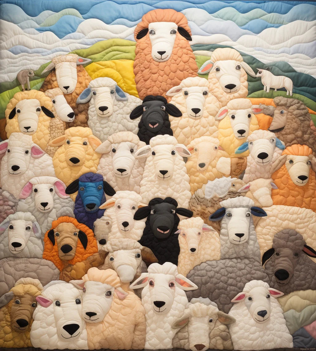 Sheep BL10112312 Quilt Blanket