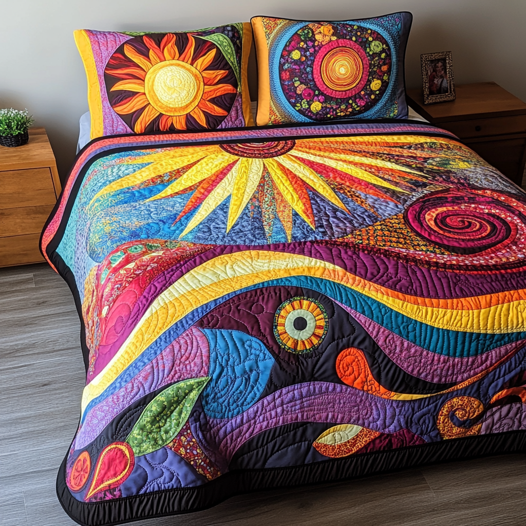 Hippie Sun TAI181024118 Quilt Bedding Set