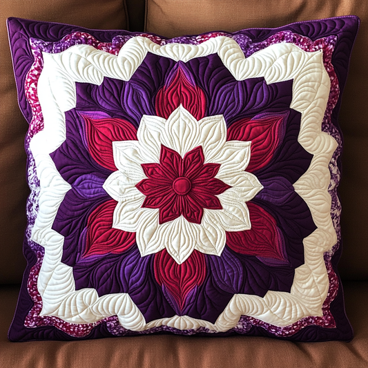 Blooming Flower TAI181024486 Quilted Pillow Case