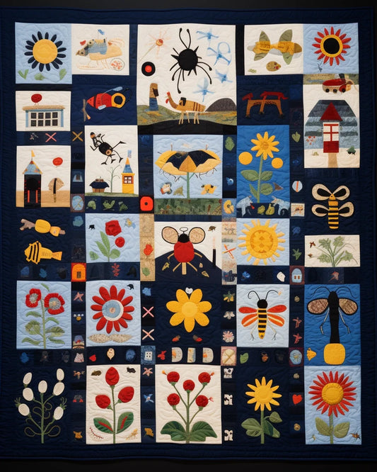 Garden BL9112352 Quilt Blanket