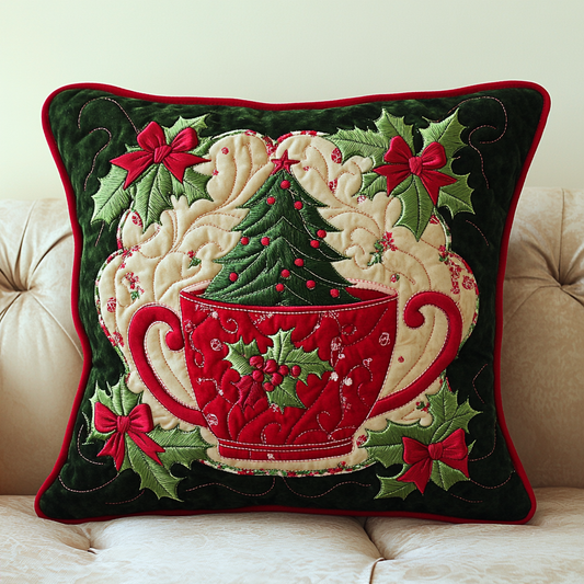 Christmas Mug DAI231124124 Quilted Pillow Case