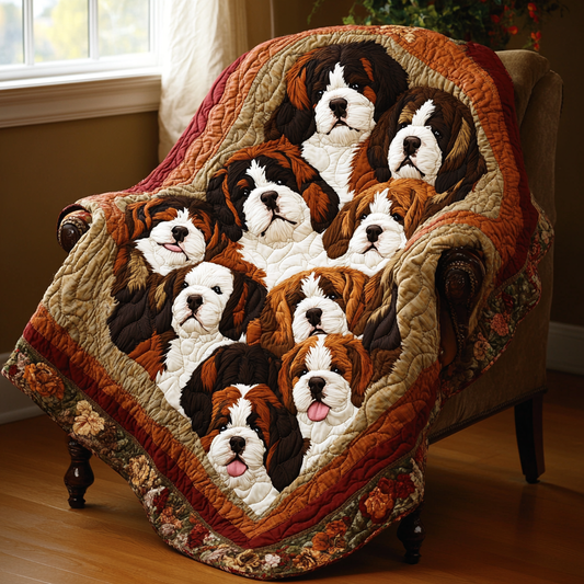 Saint Bernard TAI111124234 Quilt Blanket