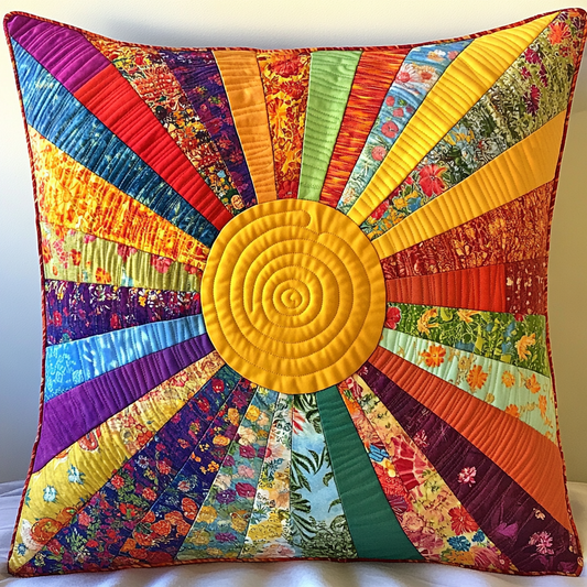 Hippie Sun TAI121024043 Quilted Pillow Case