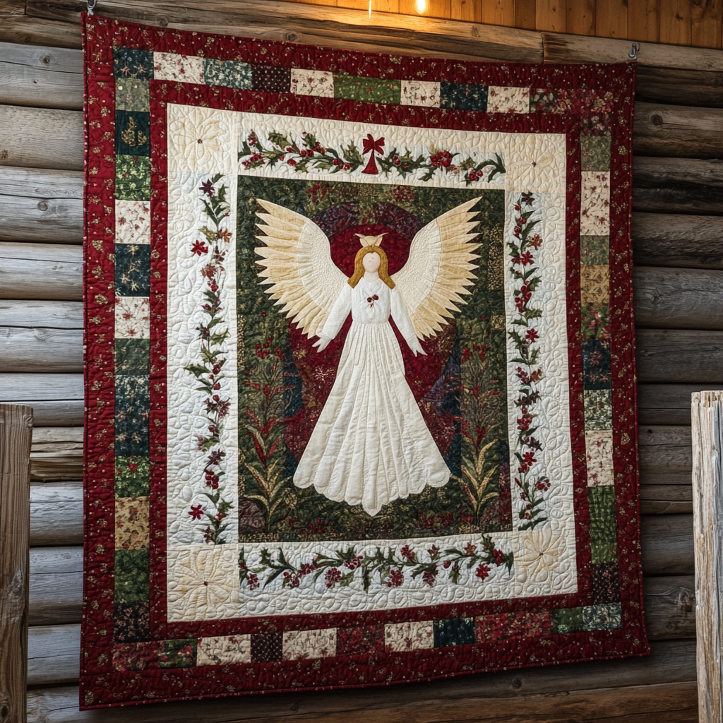 Christmas Angel DAI111124487 Quilt Blanket