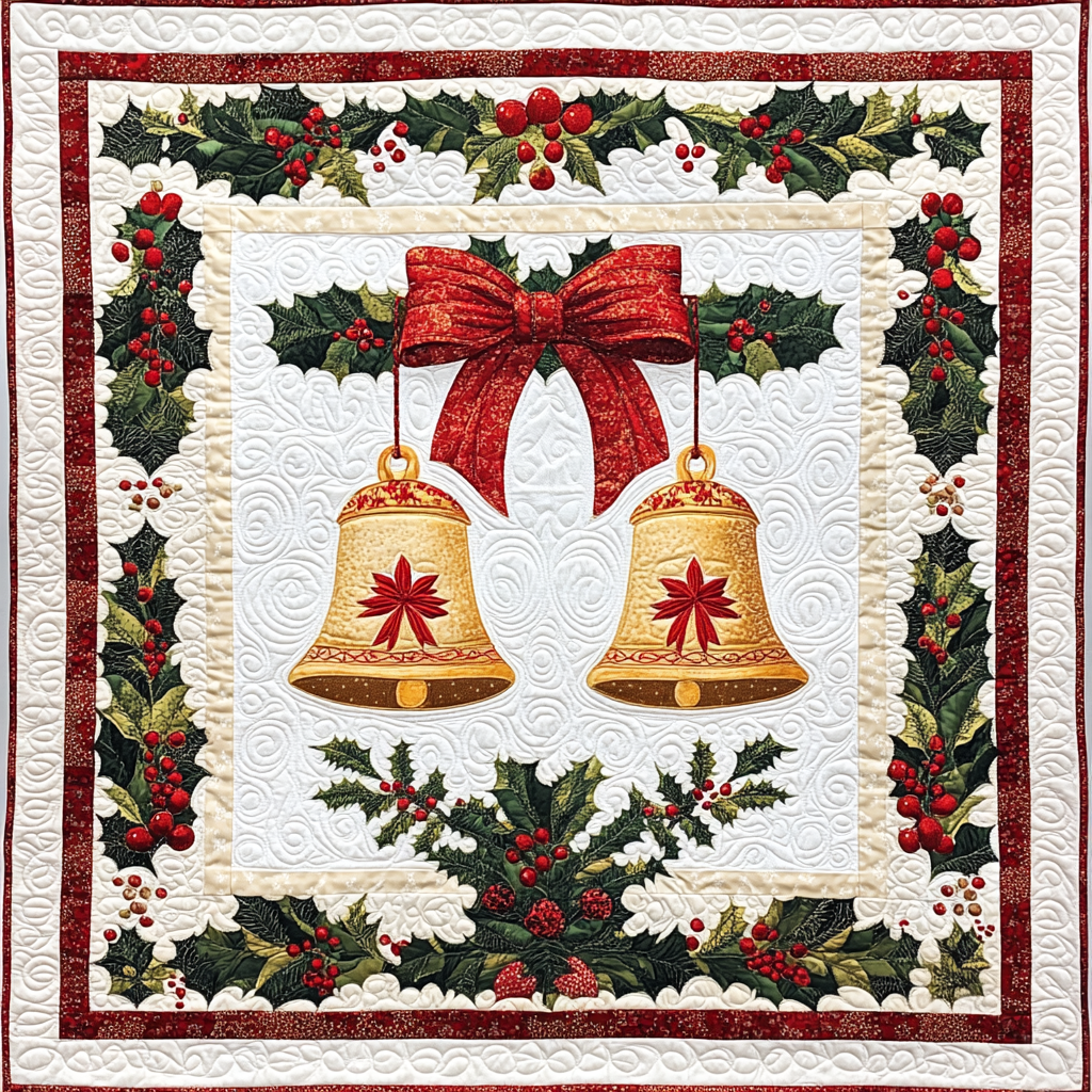 Christmas Bell DAI141124545 Quilt Blanket