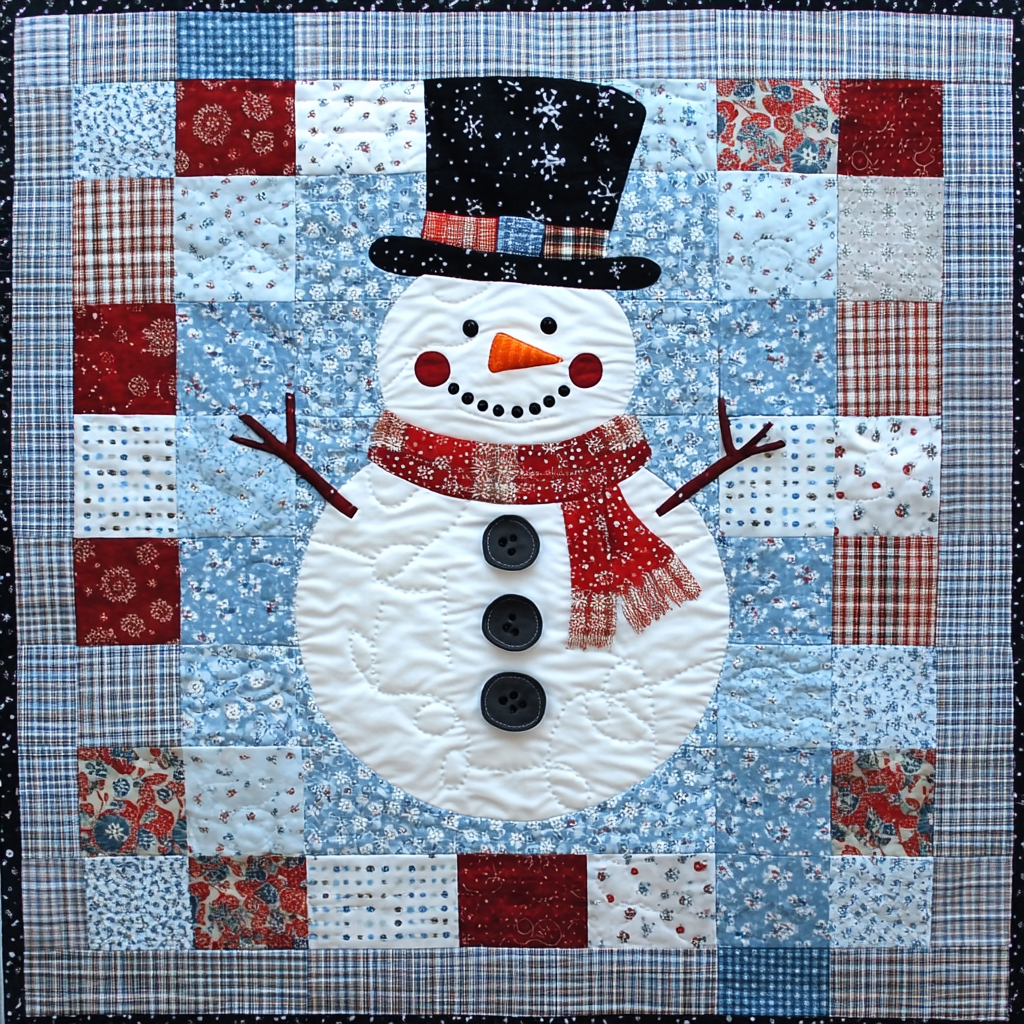 Snowman DAI190824228 Quilted Placemats