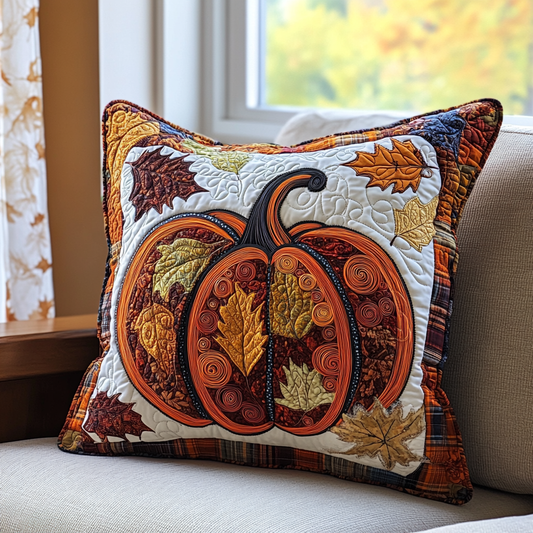 Pumpkin TAI121024049 Quilted Pillow Case