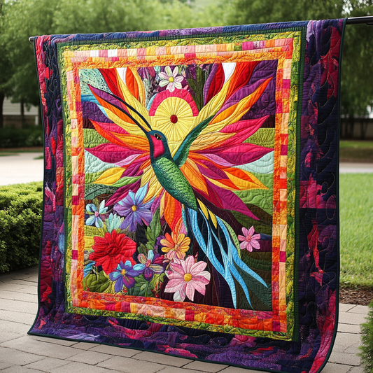 Hummingbird TAI041024430 Quilt Blanket